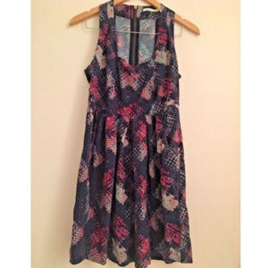Urban Outfitters Kimchi Blue Navy Sleeveless Dress